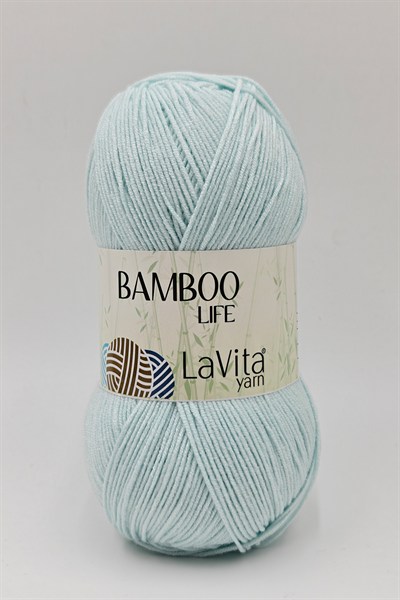 Bamboo Life El Örgü İpi %50 Bambu %50 Akrilik 100gr (5314 AÇIK MİNT)