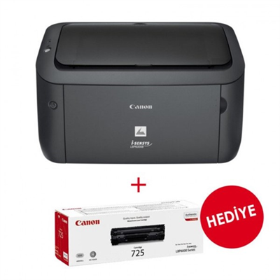 CANON LBP6030B A4 Siyah Laser Yazıcı USB 2.0 Demo+1 Tonerli