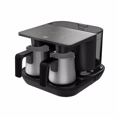 Beko TKM 8961 A Keyf Antrasit Çelik İkili Türk Kahve Makinesi