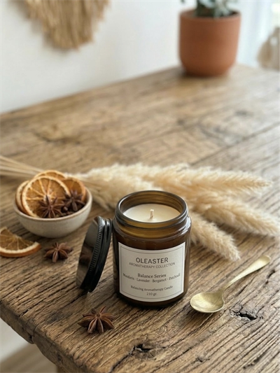 DENGELEYİCİ AROMATERAPİK SOYA MUMU 210 GR
