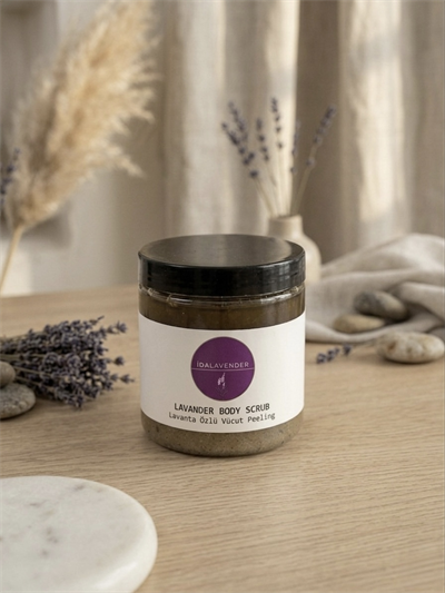 İDALAVENDER LAVANTA ÖZLÜ VÜCUT PEELİNGİ 250 GR