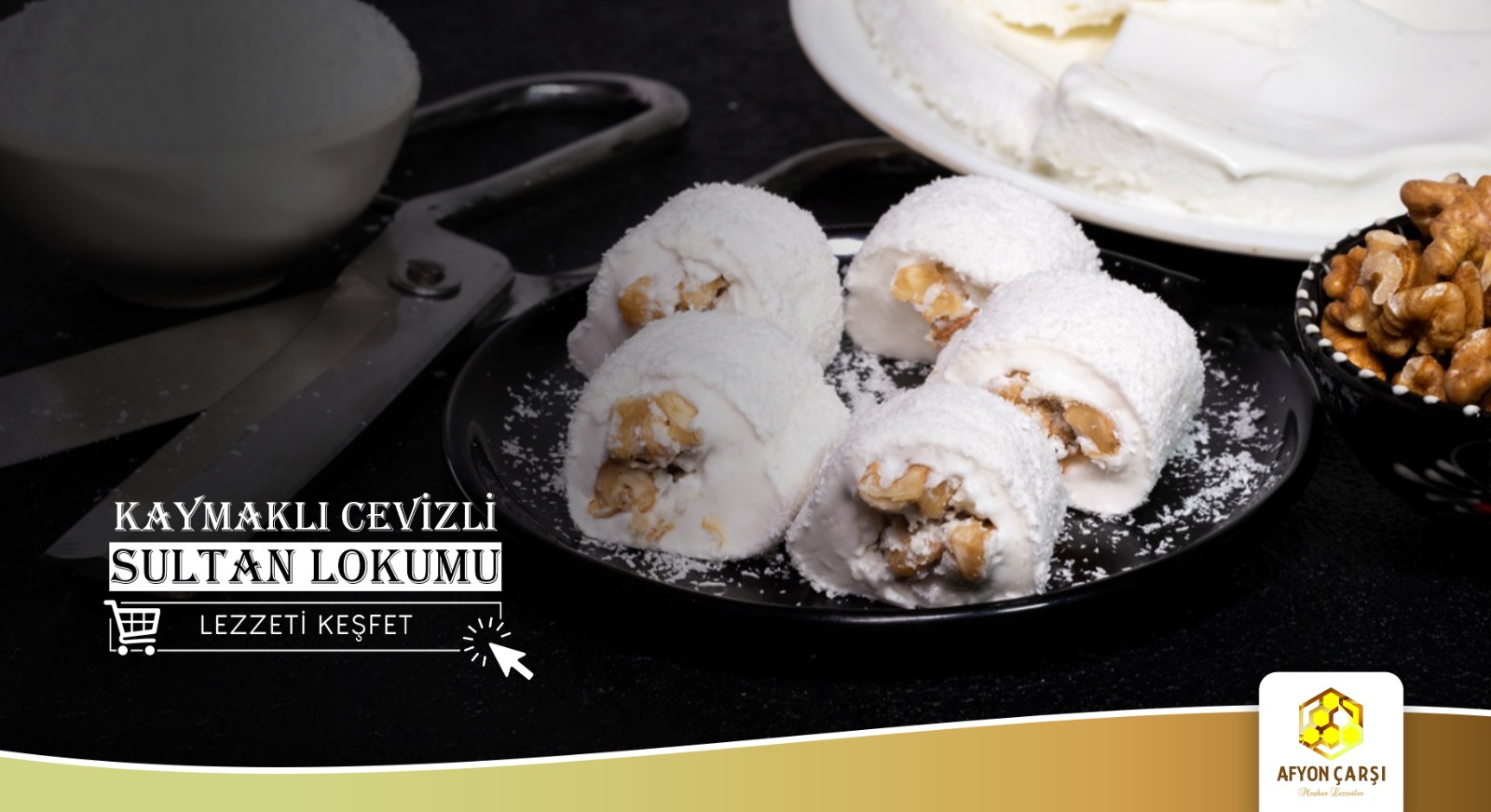 Kaymaklı Cevizli Sultan Lokumu