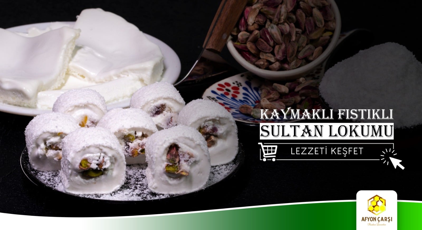Kaymaklı Fıstıklı Sultan Lokumu