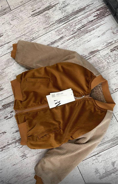 Çift Taraflı Peluş Hırka – Kadife İç Dokulu, Erkek Çocuk, 18 Ay – 6 Yaş