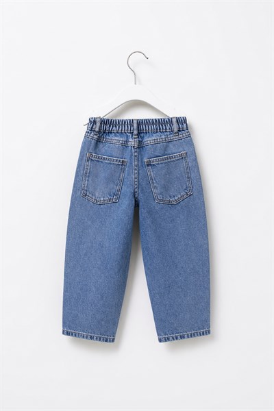 Çocuk Denim Pantolon Mavi