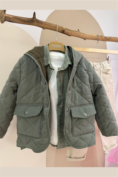 Erkek Çocuk 4lü Takım Ceket Gömlek Pantolon Tişört