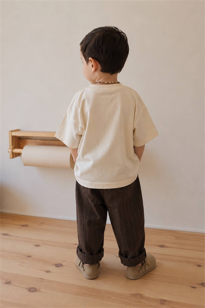 Erkek Çocuk Çizgili Pantolon Tshirt Takım