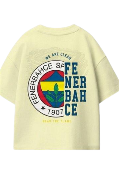 Erkek - Kız Çocuk Fenerbahçe TaraftarTshirt Sarı