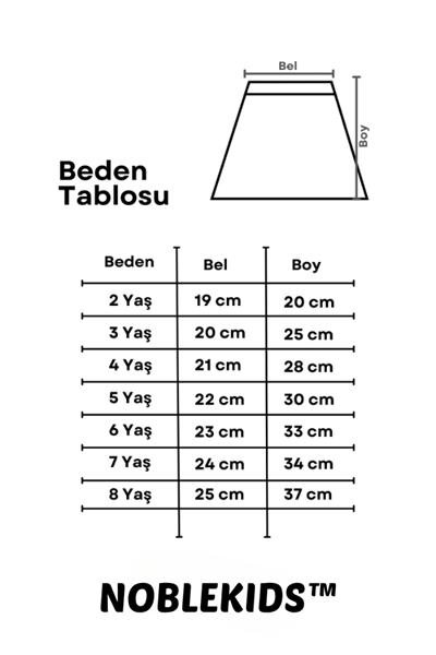 Le Mabelle Beyaz Yıldız Baskılı Kız Çocuk Tül Etek Pauline