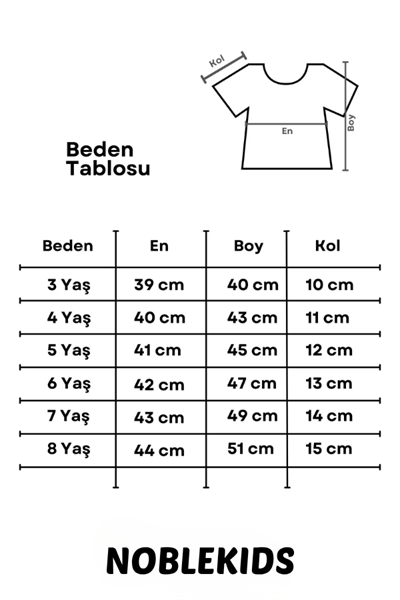 Kız Çocuk Dondurma Baskılı Tişört Pembe