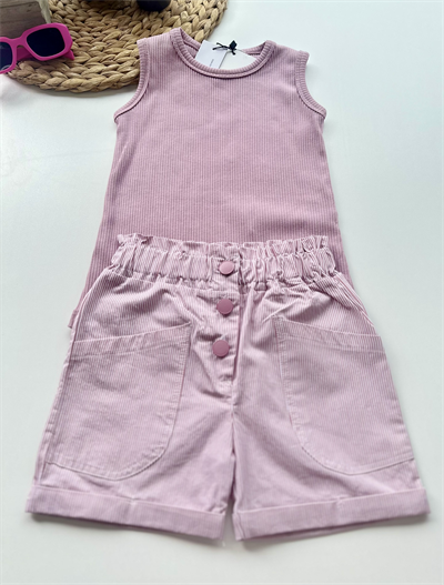 Kolsuz Ribana Takım Lila