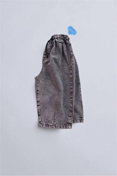 La Ciel Paris Balon Denim Pantolon - Füme