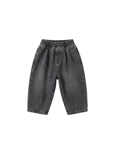 La Ciel Paris Balon Denim Pantolon - Füme