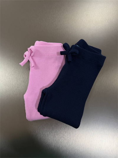 La Ciel Paris – Kurdele Detaylı Triko Tayt, Kız Çocuk, 1–7 Yaş