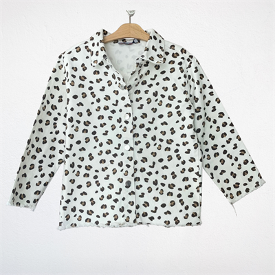 Leopar Desenli Takım – Gömlek & Etek