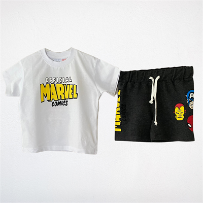 Marvel Comics 2li Takım (Beyaz-Siyah)