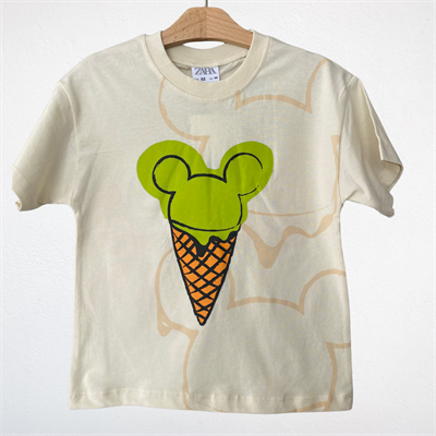 Mickey Mouse Baskılı Tişört ve Eşofman Altı Takımı