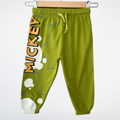 Mickey Mouse Baskılı Tişört ve Eşofman Altı Takımı