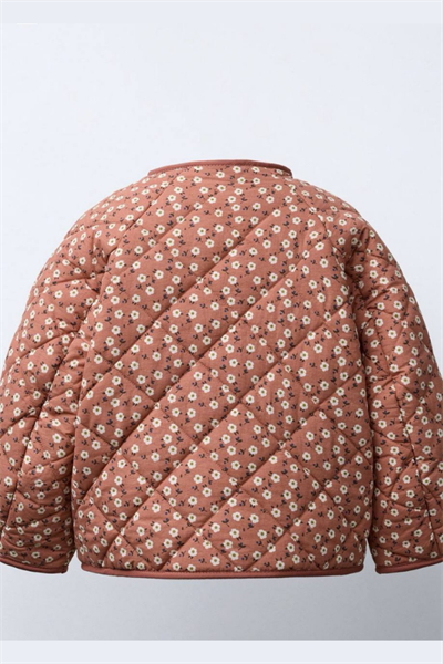 Kız Çocuk Yelek Hafif Elyaf Dolgulu