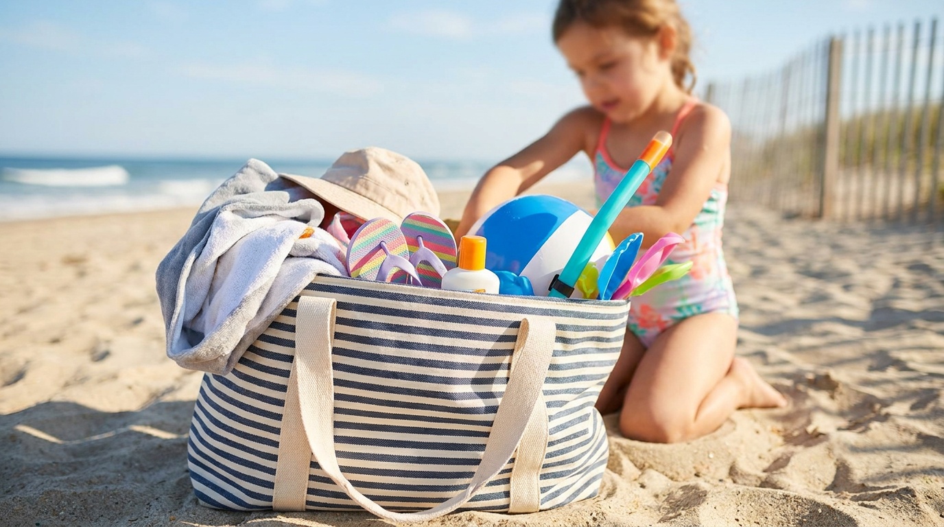 çocuk plaj çantası,çocuk deniz tatili,çocuk mayo önerileri,erkek çocuk deniz şortu,kız çocuk bikini,plaj hazırlığı,çocuk yaz tatili,çocuk tatil önerileri