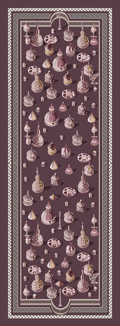 Burgundy Kasbah