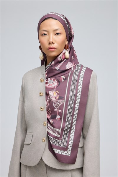 Burgundy Kasbah