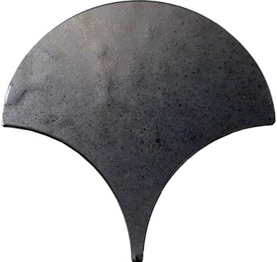 Armada Çini 17x17 cm Mat Metalik Balık Pulu Seramik 