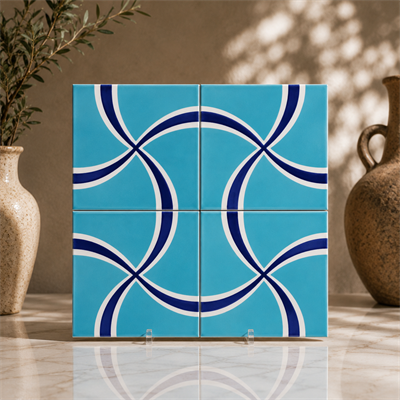 Armada Çini 20x20 Cm SP 95 Modern Desen Kütahya Çini Karo