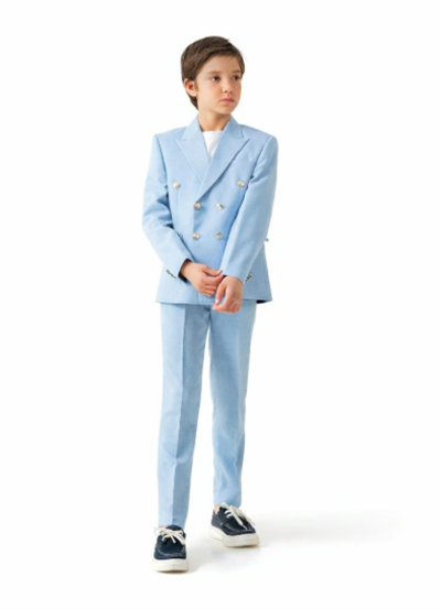 Milano Kruvaze Ceketli Tişörtlü Takım Elbise