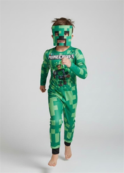 Minecraft Kaslı Kostüm