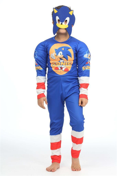 Sonic Kaslı Kostüm 