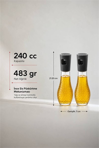 2li Sprey Yağlık ve Sirkelik Seti 240 cc