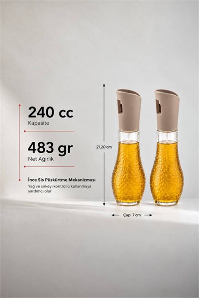 2li Sprey Yağlık ve Sirkelik Seti 240 cc