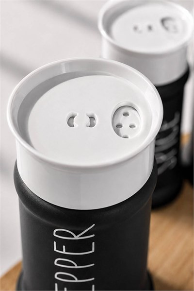 Bambu Standlı 3lü Cam Baharatlık Seti 