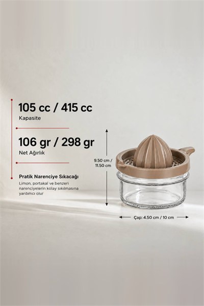 Cam Narenciye Sıkacağı 415 cc