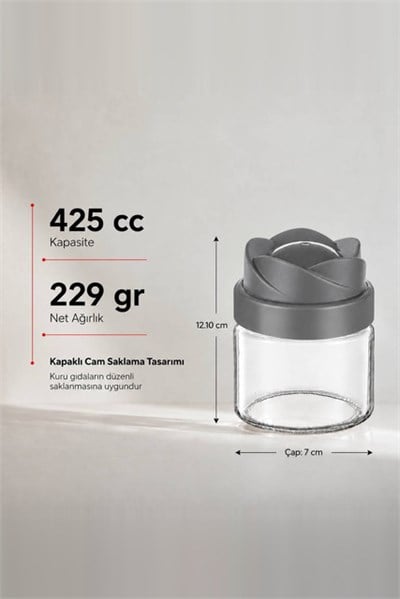 Tomurcuk Kahvaltılık Kavanozu 425 cc