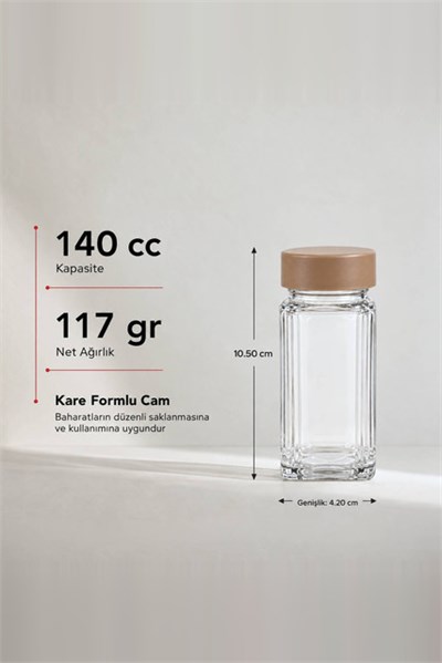Kare Baharatlık 140 cc