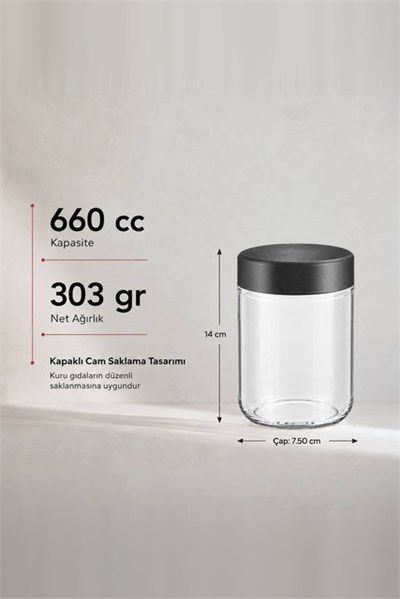 Mimosa Kavanoz 660 cc