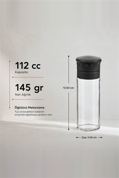 Karabiber ve Tuz Öğütücü 112 cc