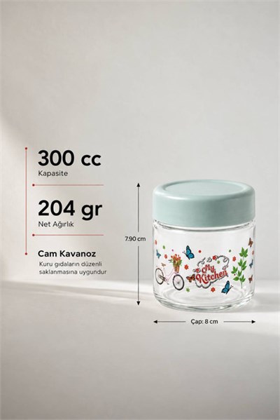 Cam Saklama Kavanozu 330 cc
