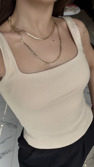 Fitilli Askılı Atlet 