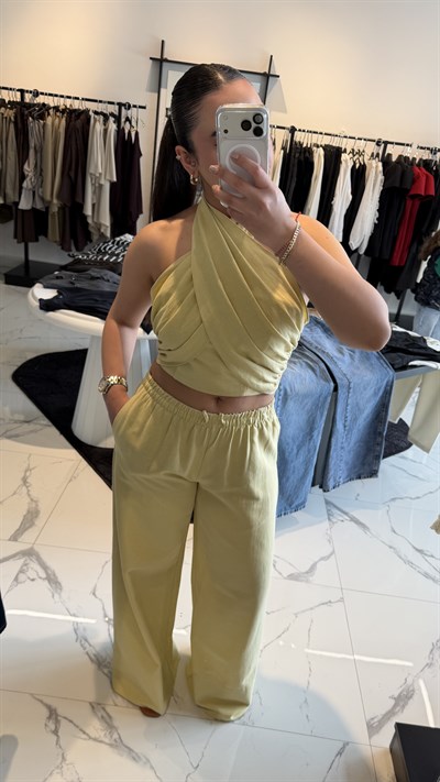 Kruvaze Boyundan Bağlamalı Takım 