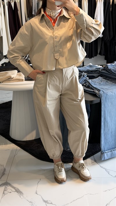 Poplin Gömlek Takım