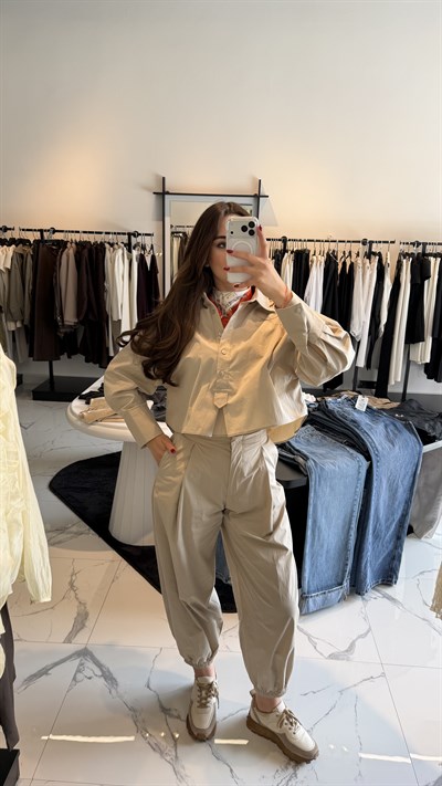 Poplin Gömlek Takım