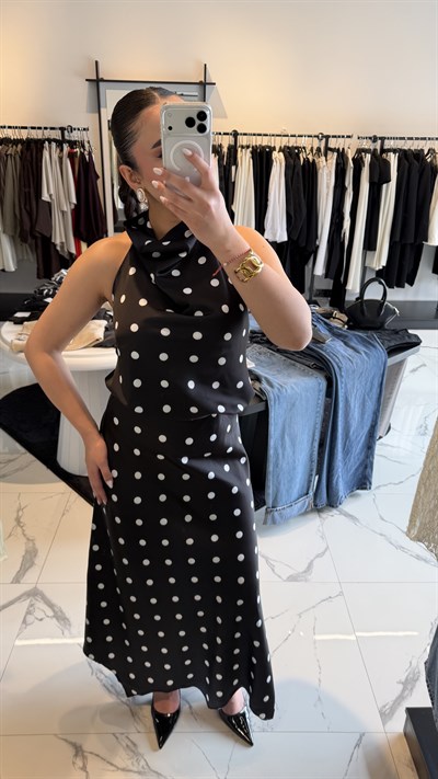 Puantiyeli Saten Takım 