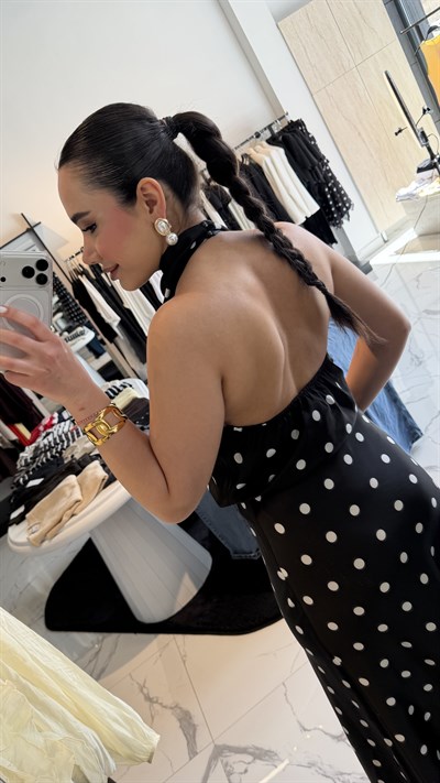 Puantiyeli Saten Takım 