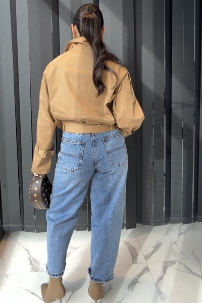 SKATER JEAN KOYU MAVİ