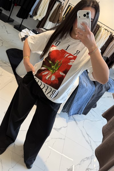 YANİRA KUMAŞ PANTOLON SİYAH