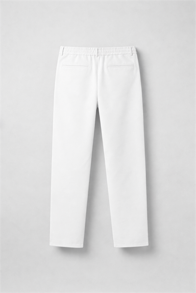Baggy Klasik Pantolon Beyaz