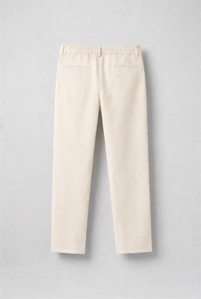 Baggy Klasik Pantolon Krem